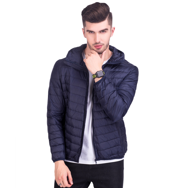 Men's fashion ultra light winter wind-proof 90% white duck down casual coats portable autumn puffer warm parkas jackets, Black
Men's fashion ultra light winter wind-proof 90% white duck down casual coats portable autumn puffer warm parkas jackets, Black
