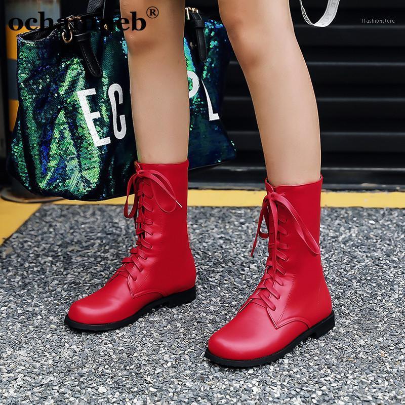 Largest Size 52 Women Combat Boots Autumn Winter Red Black Shoes Woman Cross Tied Lace up Handmade Boot Lady Flat Shoes1
Largest Size 52 Women Combat Boots Autumn Winter Red Black Shoes Woman Cross Tied Lace up Handmade Boot Lady Flat Shoes1
