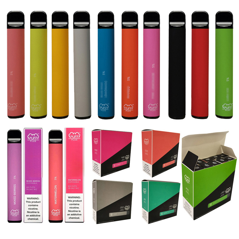 800 Puffs 550mAh Battery Puff Bar Plus 3.2ML Vapor Pod E Electronic Cigarette Disposable Vape Pen Puff Plus
800 Puffs 550mAh Battery Puff Bar Plus 3.2ML Vapor Pod E Electronic Cigarette Disposable Vape Pen Puff Plus