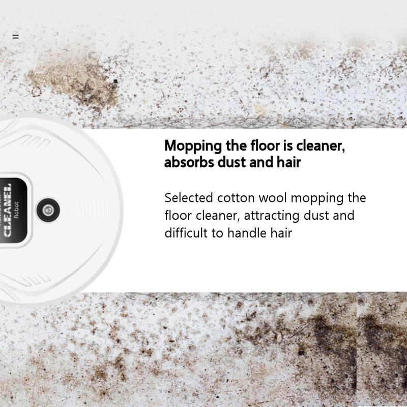 Vacuum Cleaners Fully Automatic Multifunctional Smart Robot Cleaner USB Charging Sweeping Dry And Wet Spray Mop Aerosol Disinfecti
