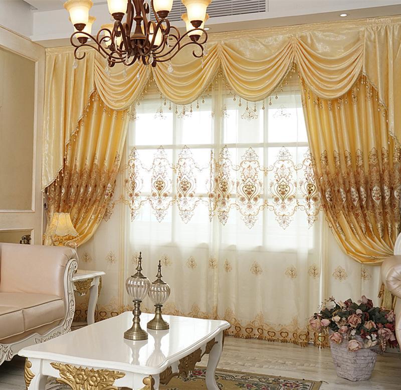 Eco-friendly Luxury European style quality water soluble embroidery thicken shade readymade curtains tulle/yarn can customize1, Screen tulle or yarn
Eco-friendly Luxury European style quality water soluble embroidery thicken shade readymade curtains tulle/yarn can customize1, Screen tulle or yarn