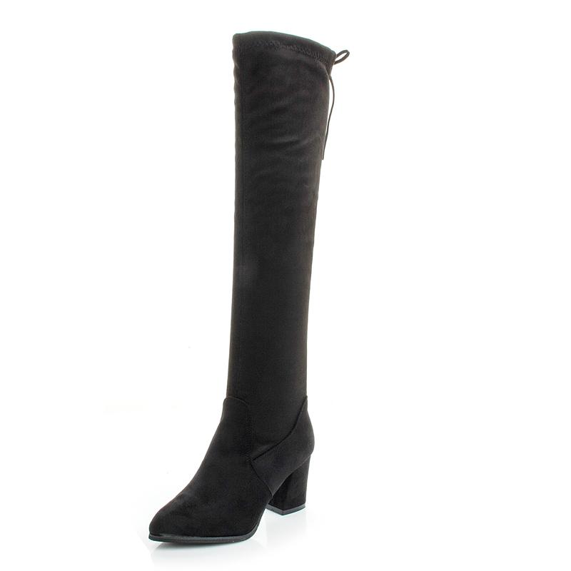 Winter 2021 Women's Shoes Black Temperament High Heel Work Boots Warm Calf Boots Knee Length 50 Cm High Quality, High-heel black
Winter 2021 Women's Shoes Black Temperament High Heel Work Boots Warm Calf Boots Knee Length 50 Cm High Quality, High-heel black