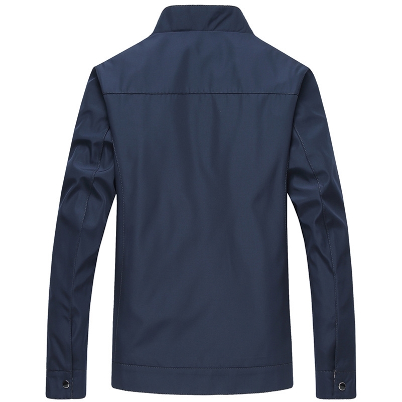 Spring Summer Thin Varsity Jacket Men Fashion Stand Collar Business Jackets Coat Pockets Windproof Mens Outwear Windbreakers 201114, Blue
Spring Summer Thin Varsity Jacket Men Fashion Stand Collar Business Jackets Coat Pockets Windproof Mens Outwear Windbreakers 201114, Blue