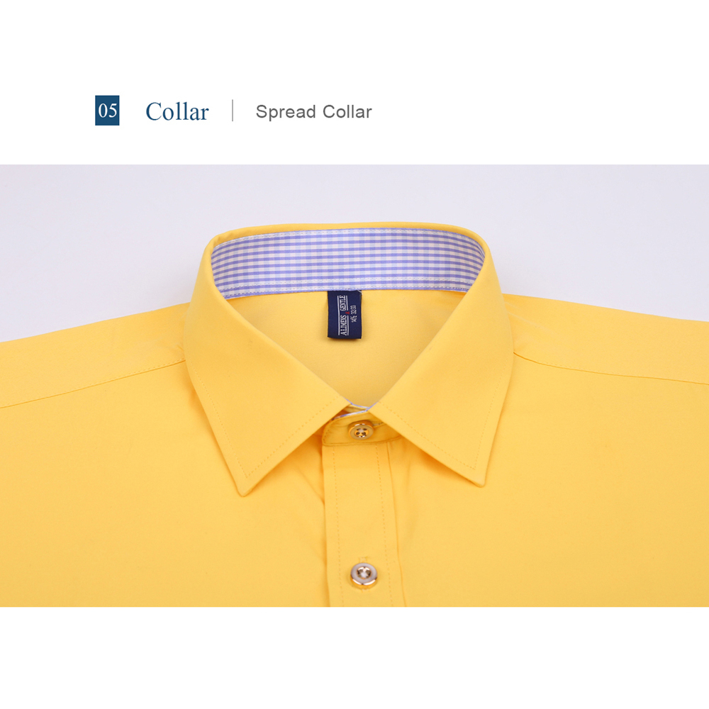 Alimens & Gentle Mens French Cuff Dress Shirt Men Long Sleeve Solid Color Striped Style Cufflink Include Fashion New 201124