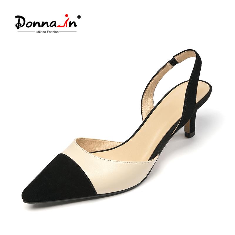 Donna-in Mixed Color High Heels Women Sandals Genuine Leather Elegant Sandal Female Shoes Summer 2021 Fashion Shallow Stiletto, Black
Donna-in Mixed Color High Heels Women Sandals Genuine Leather Elegant Sandal Female Shoes Summer 2021 Fashion Shallow Stiletto, Black