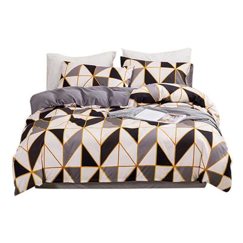 3pcs Bed Sheet Washable Comfortable Geometric Printed Soft Pillow Cases Home Textile Duvet Cover Set Bedding With Zipper Closure
3pcs Bed Sheet Washable Comfortable Geometric Printed Soft Pillow Cases Home Textile Duvet Cover Set Bedding With Zipper Closure