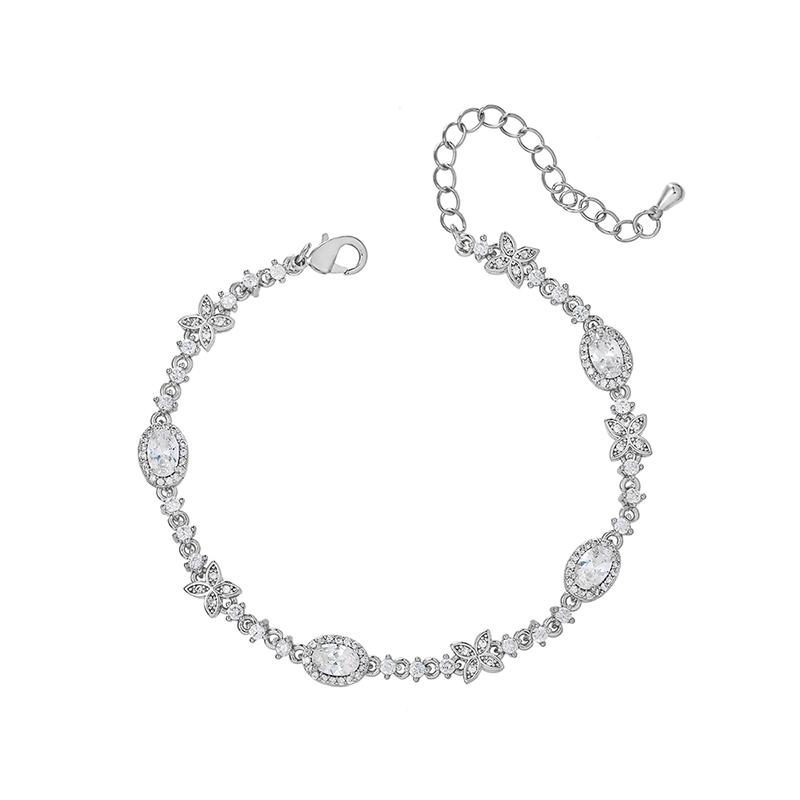 WEIMANJINGDIAN Brand New Arrival Halo Oval Cubic Zirconia Crystal Tennis Bracelets for Women Wedding Bride or Bridesmaid Jewelry
WEIMANJINGDIAN Brand New Arrival Halo Oval Cubic Zirconia Crystal Tennis Bracelets for Women Wedding Bride or Bridesmaid Jewelry