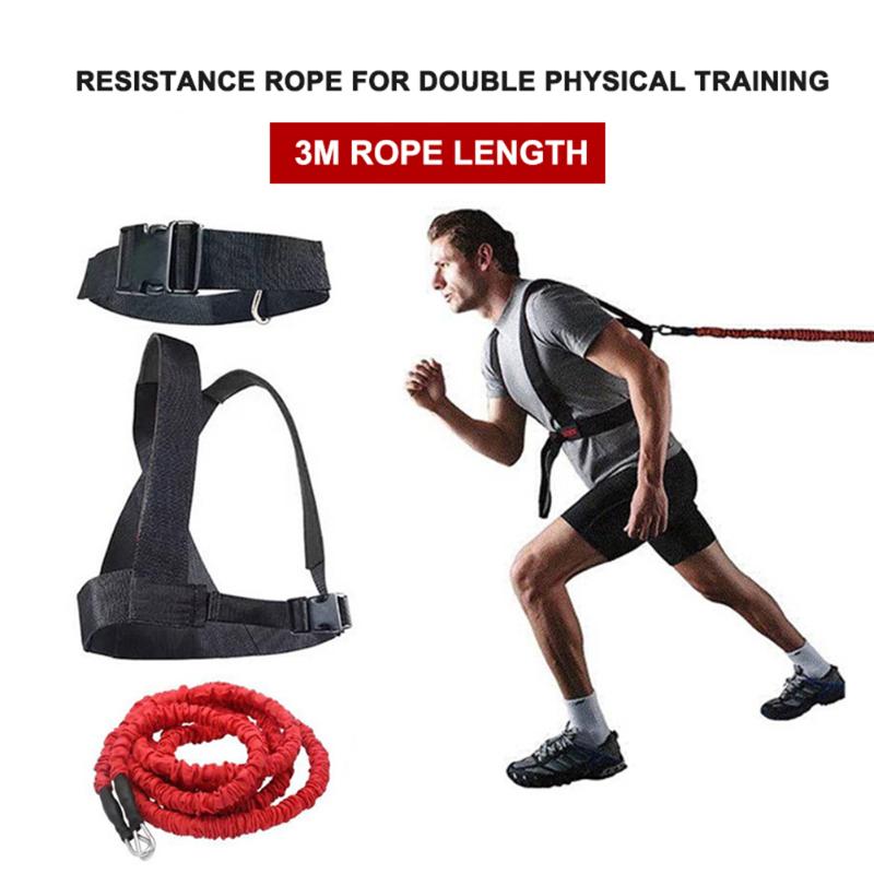1 Set Double Resistance Training Band Pull The Rope Bungee Cord Track And Field Running Jump Fitness Training Rope 3 M And 5 M
1 Set Double Resistance Training Band Pull The Rope Bungee Cord Track And Field Running Jump Fitness Training Rope 3 M And 5 M