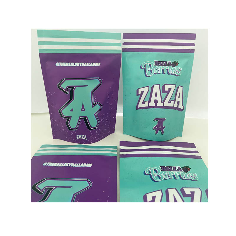 Balla berries ZAZA 35 bags stand up pouch dry herb flower zkittles mylar smell proof bag for herb
Balla berries ZAZA 35 bags stand up pouch dry herb flower zkittles mylar smell proof bag for herb
