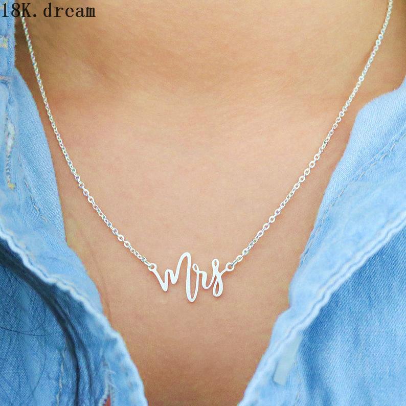 Future Mrs Necklace Custom Name Necklace Just Married Engagement Gift Bride Gift Mrs Jewelry Wedding
Future Mrs Necklace Custom Name Necklace Just Married Engagement Gift Bride Gift Mrs Jewelry Wedding