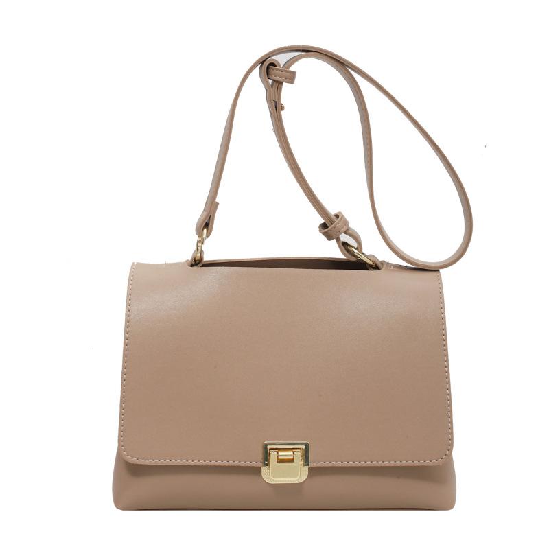 Leather PU niche women's bag 2021 new fashion retro lock women's bag Single Shoulder Messenger, Black
Leather PU niche women's bag 2021 new fashion retro lock women's bag Single Shoulder Messenger, Black