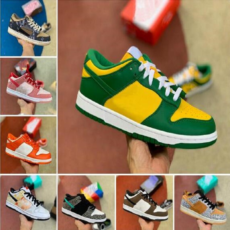 2021 Brazil Mens Travis Scotts Running Shoes Chunky Dunky Dunks StrangeLove Pro Cherry Raygun Tie Dye University Red Skateboards shoes, Color 23
2021 Brazil Mens Travis Scotts Running Shoes Chunky Dunky Dunks StrangeLove Pro Cherry Raygun Tie Dye University Red Skateboards shoes, Color 23