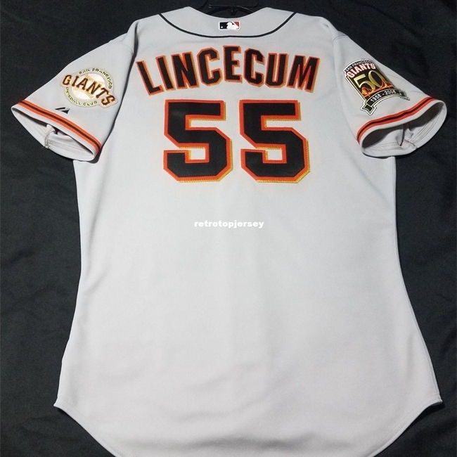 Cheap Majestic SAN FRANCISCO 55# TIM LINCECUM GRAY ON FIELD Jersey Mens Stitched Wholesale Big And Tall SIZE XS-6XL baseball jerseys, Black
Cheap Majestic SAN FRANCISCO 55# TIM LINCECUM GRAY ON FIELD Jersey Mens Stitched Wholesale Big And Tall SIZE XS-6XL baseball jerseys, Black