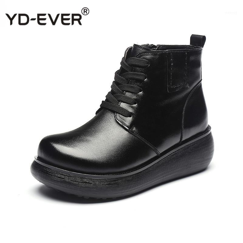 Women Snow Boots Vintage Genuine Leather Wedges Ankle Boots For Women Warm Shoes Winter Plush Platform Botas1, 8869 brown
Women Snow Boots Vintage Genuine Leather Wedges Ankle Boots For Women Warm Shoes Winter Plush Platform Botas1, 8869 brown