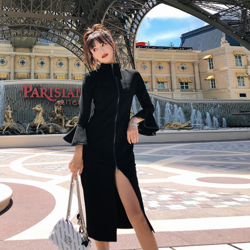 Fashion women temperament outdoor zipper dress new arrival high quality comfortable transparent solid black party pencil dress1
Fashion women temperament outdoor zipper dress new arrival high quality comfortable transparent solid black party pencil dress1