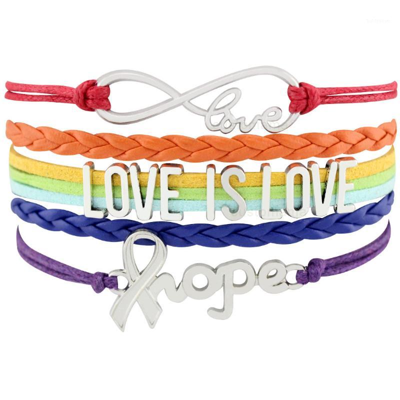 Love is Love Hope Ribbon Pride Gay Running Flag Wins Rainbow Heart Moon Infinity Charm Bracelets Women Men Unisex Jewelry1
Love is Love Hope Ribbon Pride Gay Running Flag Wins Rainbow Heart Moon Infinity Charm Bracelets Women Men Unisex Jewelry1