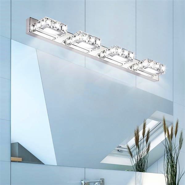 Nodic Art Decor lighting Modern Waterproof mirror wall led light bathroom Square Luxury Four Lights Crystal Sconce crystal lamp
Nodic Art Decor lighting Modern Waterproof mirror wall led light bathroom Square Luxury Four Lights Crystal Sconce crystal lamp