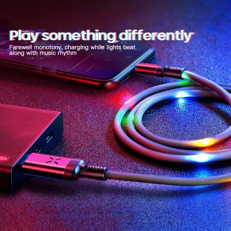 1PC Luminous Data Cable Fast Charging Voice-activated Light-emitting LED Smart Rhythm Light-emitting Christmas Decorations
1PC Luminous Data Cable Fast Charging Voice-activated Light-emitting LED Smart Rhythm Light-emitting Christmas Decorations