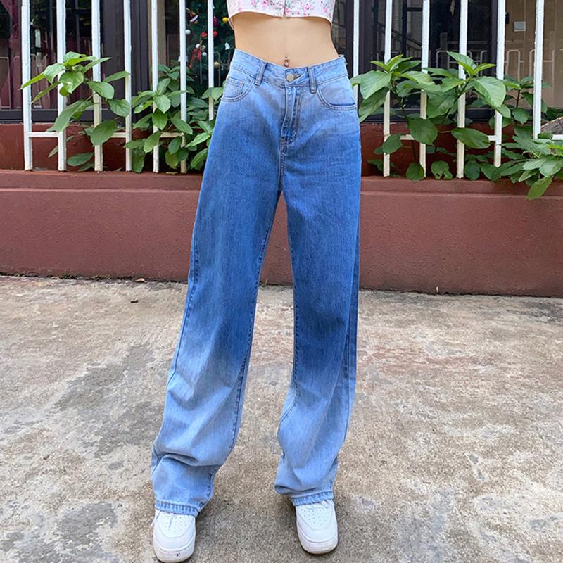 Denim Pant Trousers For Women Gradient Boyfriend Comfortable Straight Cowboy Ladies Jeans Fashion Casual Blue Female Pants D30
Denim Pant Trousers For Women Gradient Boyfriend Comfortable Straight Cowboy Ladies Jeans Fashion Casual Blue Female Pants D30