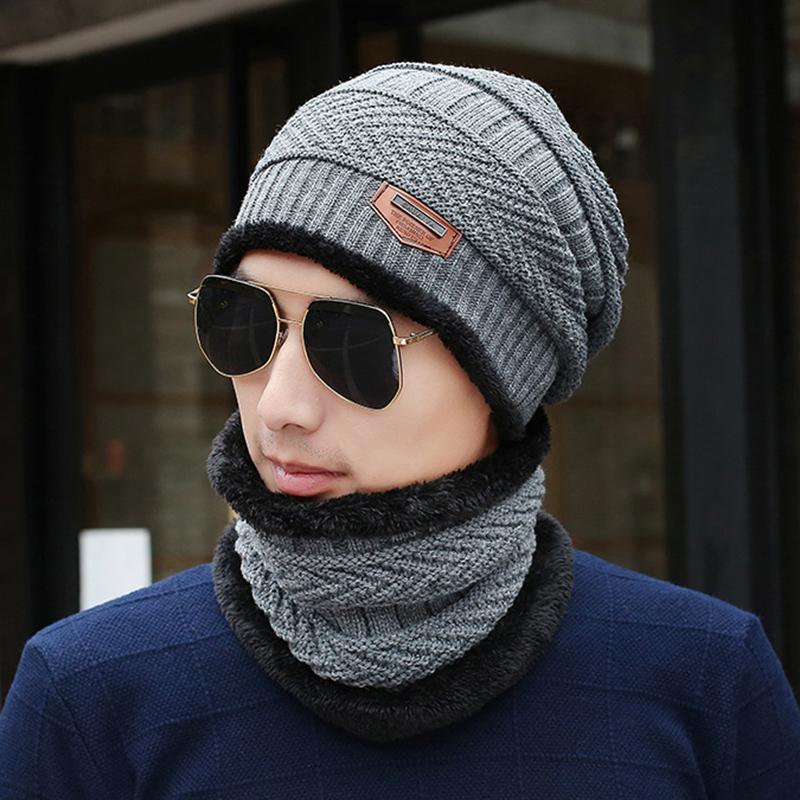 2 Pc Set Anti Wind Cycling Beanies Skullies Hat Men Autumn Winter Velvet Fleece Thick Knitted Bib Warm Wool All Match Trendy Cap, Blue;gray
2 Pc Set Anti Wind Cycling Beanies Skullies Hat Men Autumn Winter Velvet Fleece Thick Knitted Bib Warm Wool All Match Trendy Cap, Blue;gray