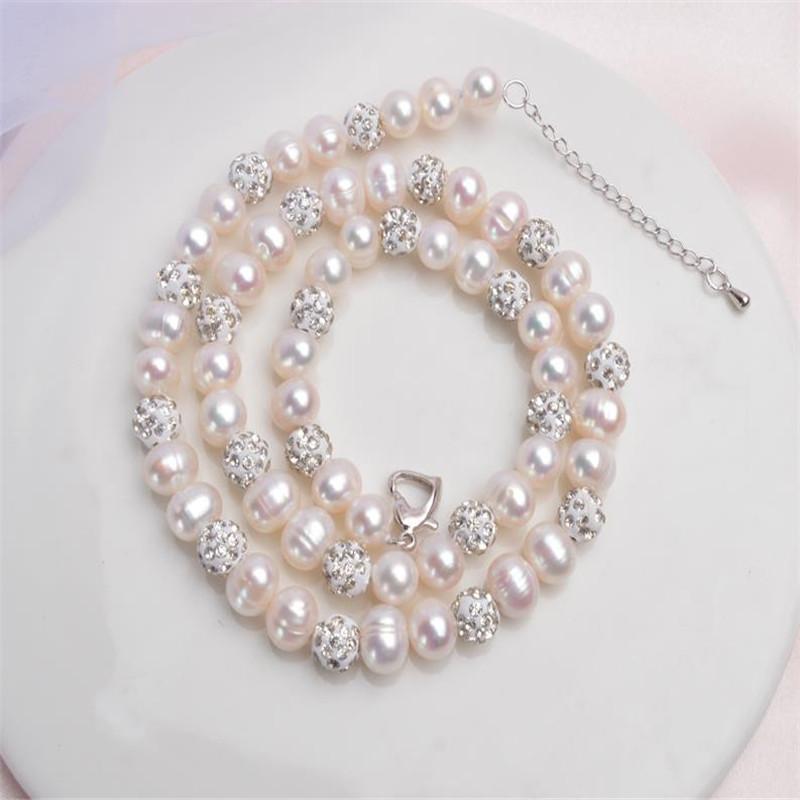 Amazing Natural + 8-9mm White Pearl Chain 18 Inch, 100% Natural Freshwater Pearl Necklace 925 Silver Extension Chain
Amazing Natural + 8-9mm White Pearl Chain 18 Inch, 100% Natural Freshwater Pearl Necklace 925 Silver Extension Chain