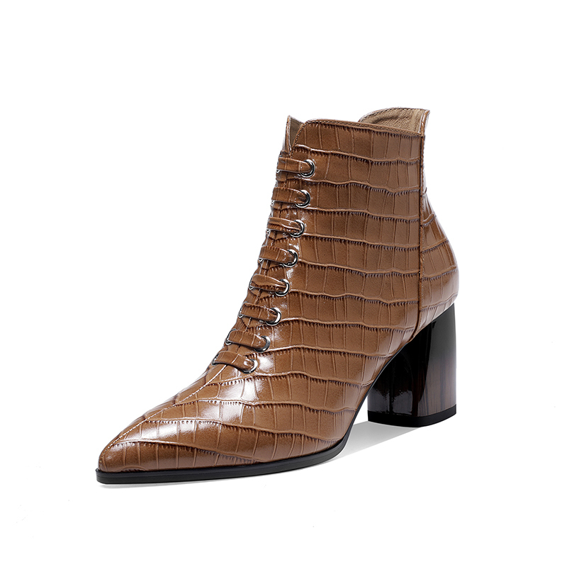 Ins women's warm ankle boots natural leather superior autumn and winter velvet in standard stone relief more size shoes 1CLX, Apricot-velvet
Ins women's warm ankle boots natural leather superior autumn and winter velvet in standard stone relief more size shoes 1CLX, Apricot-velvet