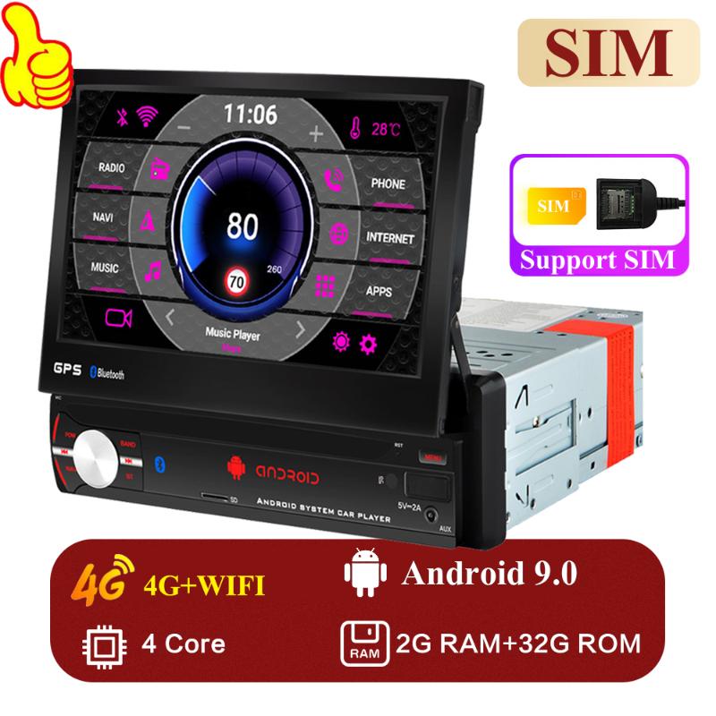 1DIN Android 9 Car Radio GPS Navigation Bluetooth Rear View Camera Car Radio Video Player Android Stereo Audio FM SD USB SIM
1DIN Android 9 Car Radio GPS Navigation Bluetooth Rear View Camera Car Radio Video Player Android Stereo Audio FM SD USB SIM