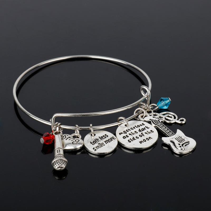 dongsheng Talk Less Smile More Aaron BurrThe Musical Charm Bracelet Bangles Microphone Guitar Inspired Bracelet Christmans Gift
dongsheng Talk Less Smile More Aaron BurrThe Musical Charm Bracelet Bangles Microphone Guitar Inspired Bracelet Christmans Gift