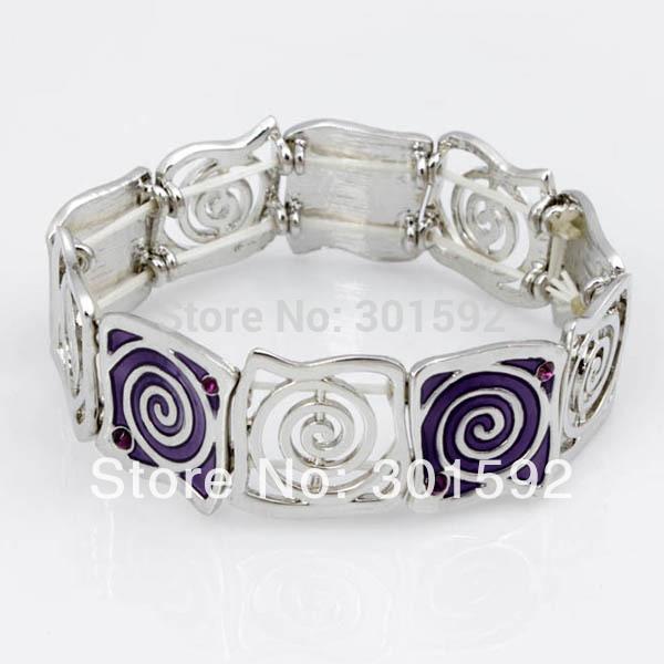 Top Quality Swirl Enamel Alloy Rhinestones bangles Elastic Bangle Fashion jewelry wholesale S991
Top Quality Swirl Enamel Alloy Rhinestones bangles Elastic Bangle Fashion jewelry wholesale S991