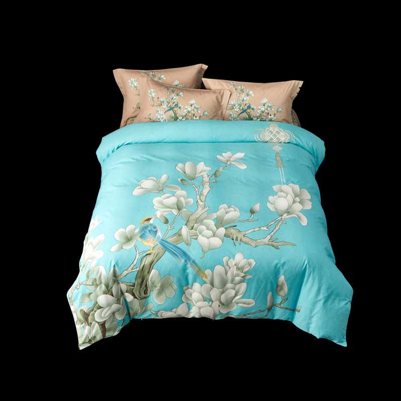 Chinese Style Flower Painting Bedding Set Size Cotton Printed Duvet Cover Bed Sheet Pillowcase Turquoise Blue Pink Purple
Chinese Style Flower Painting Bedding Set Size Cotton Printed Duvet Cover Bed Sheet Pillowcase Turquoise Blue Pink Purple