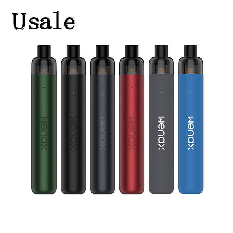 Geekvape Wenax Stylus Pod Starter Kit with 1100mAh Battery 2ml Cartridge 0.6ohm G Coil 100% Original, Devil red
Geekvape Wenax Stylus Pod Starter Kit with 1100mAh Battery 2ml Cartridge 0.6ohm G Coil 100% Original, Devil red