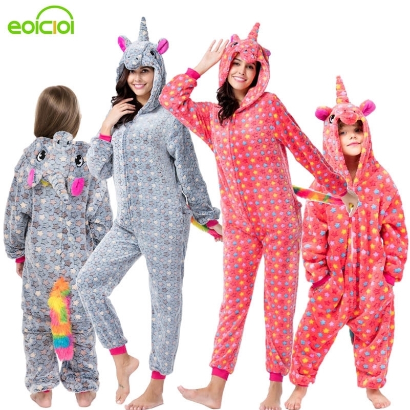 Women Kids Hooded Unicorn Pegasus Pajamas Set Soft Mother and Daughter Family Matching Clothes Winter Unicornio Panda Pyjamas 201104, Stitch blue
Women Kids Hooded Unicorn Pegasus Pajamas Set Soft Mother and Daughter Family Matching Clothes Winter Unicornio Panda Pyjamas 201104, Stitch blue
