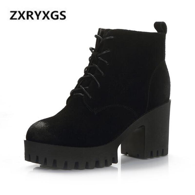 2020 Spring New Black Matte Cowhide Leather Boots Round Head Plus Velvet Winter Boots Women Shoes Non-slip Comfort
2020 Spring New Black Matte Cowhide Leather Boots Round Head Plus Velvet Winter Boots Women Shoes Non-slip Comfort