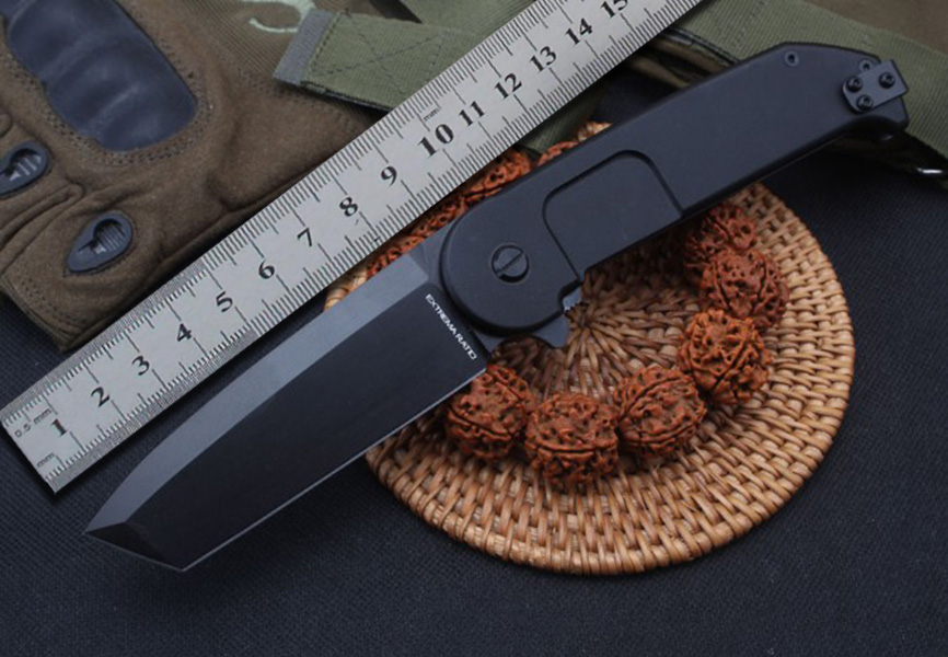 High quality Extrema BF2RCT tactical hunting folding knife D2 blade ball bearing fin pocket knife outdoor camping survival knife MF1 MF3 Rao
High quality Extrema BF2RCT tactical hunting folding knife D2 blade ball bearing fin pocket knife outdoor camping survival knife MF1 MF3 Rao