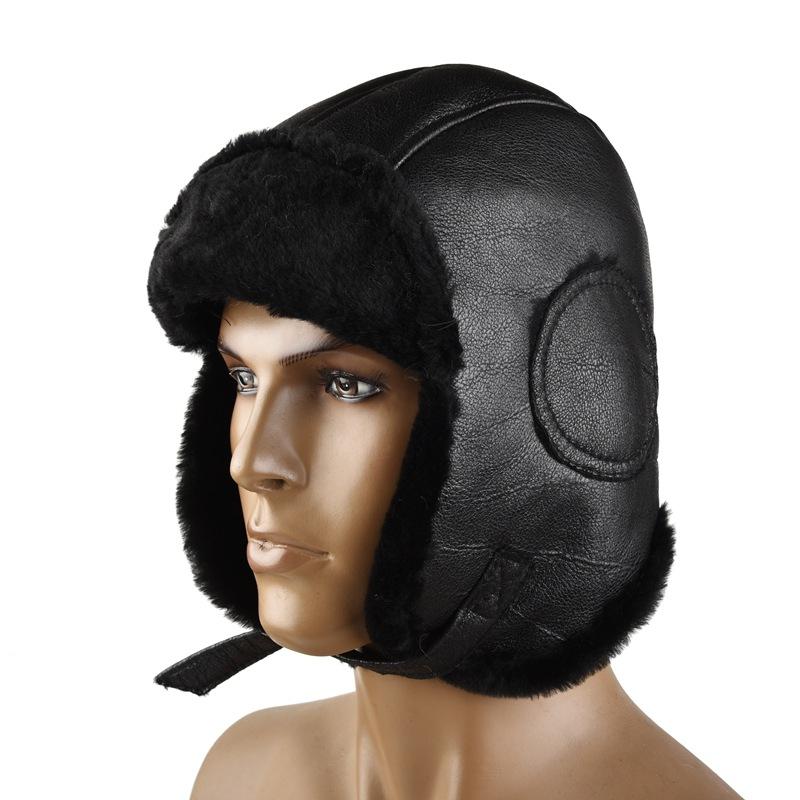 Natural shearing fur all-in-one piece bomber hat men and women warm ear hat winter cold snow bike ear protection
Natural shearing fur all-in-one piece bomber hat men and women warm ear hat winter cold snow bike ear protection