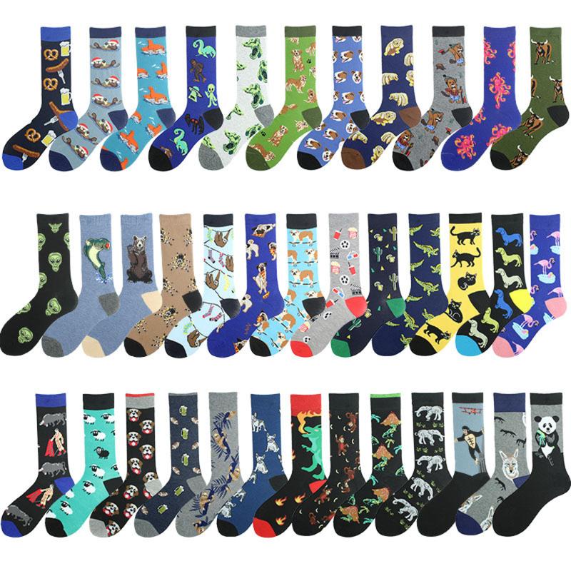 Winter New Animal Socks Men Harajuku Cotton Long Printed Socks Cute Cartoon Funny Bear Dog Panda Creative Fashion Happy, 23 
Winter New Animal Socks Men Harajuku Cotton Long Printed Socks Cute Cartoon Funny Bear Dog Panda Creative Fashion Happy, 23