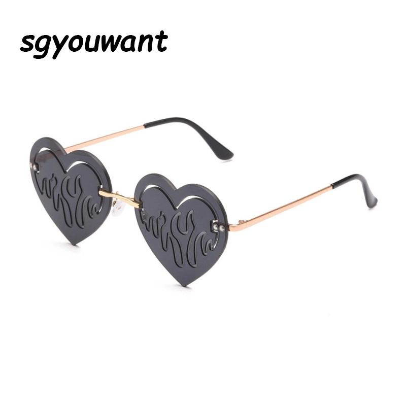 Sgyouwant Fashion Unique Love Heart Shape Sunglasses Women Vintage Rimless Hollow Clear Ocean LensEyewear Men Sun Glasses Shades
Sgyouwant Fashion Unique Love Heart Shape Sunglasses Women Vintage Rimless Hollow Clear Ocean LensEyewear Men Sun Glasses Shades