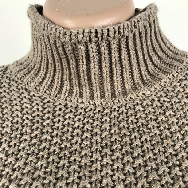 VITIANA Knitted Sweaters in Autumn and Winter of Women Casual Knit Sweater Female Long Sleeve Pullover Loose Tops 201221