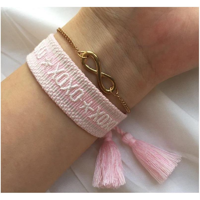 Sweet Pink Bracelet, Women Fabric Friendship Bracelets, Super Cute Washable Bracelet With Tassels And Adjustable Sizes For Men Women 5Ukln
Sweet Pink Bracelet, Women Fabric Friendship Bracelets, Super Cute Washable Bracelet With Tassels And Adjustable Sizes For Men Women 5Ukln