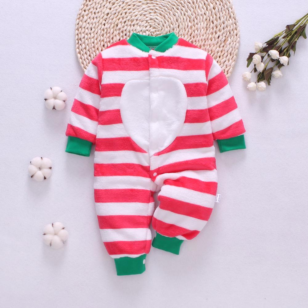 Winter Jumpsuit Newborn Baby Clothes Romper Full Sleeve Cotton Thick Overalls For Children Toddler Baby Girl Boy Clothes Costume Y1221
