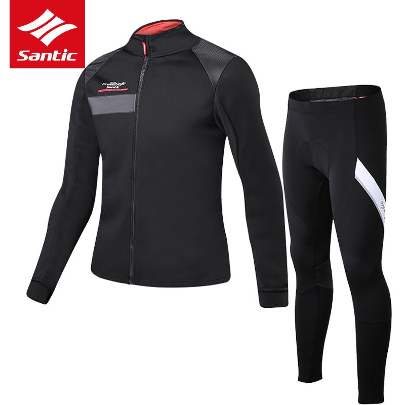 Santic Cycling Jersey Set Men Winter Windproof MTB Road Bike Bicycle Jersey Thermal Fleece Cycling Clothing Set, White
Santic Cycling Jersey Set Men Winter Windproof MTB Road Bike Bicycle Jersey Thermal Fleece Cycling Clothing Set, White