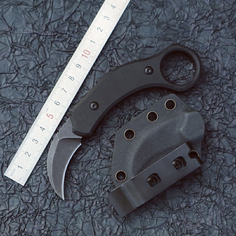 High Quality Mini Karambit Claw Knife 440C Fixed Blade Push EDC Outdoor Self Defense Camping Tactical Knife Pocket Walking Survival Knife
High Quality Mini Karambit Claw Knife 440C Fixed Blade Push EDC Outdoor Self Defense Camping Tactical Knife Pocket Walking Survival Knife