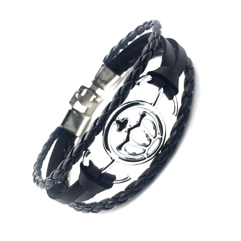 2020 New Handmade Black Leather Bracelet High Quality Antique Silver Color Crown Charm Bracelet For Men Jewelry B18043
2020 New Handmade Black Leather Bracelet High Quality Antique Silver Color Crown Charm Bracelet For Men Jewelry B18043