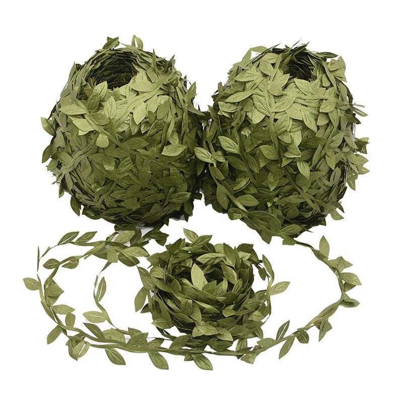 20M Silk Artificial Leaf Vine Handmake Green Leaves DIY Wreath Gift Scrapbooking Craft Fake Flower For Wedding Decoration, 20m green
20M Silk Artificial Leaf Vine Handmake Green Leaves DIY Wreath Gift Scrapbooking Craft Fake Flower For Wedding Decoration, 20m green