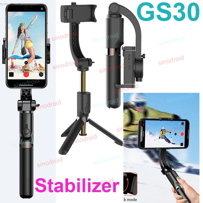 GS30 Gimbal Stabilizer Anti Shaken Foldable One axis Auto Balance Selfie Stick Tripod Rechargeable w/ Wireless Bluetooth Remote 
GS30 Gimbal Stabilizer Anti Shaken Foldable One axis Auto Balance Selfie Stick Tripod Rechargeable w/ Wireless Bluetooth Remote