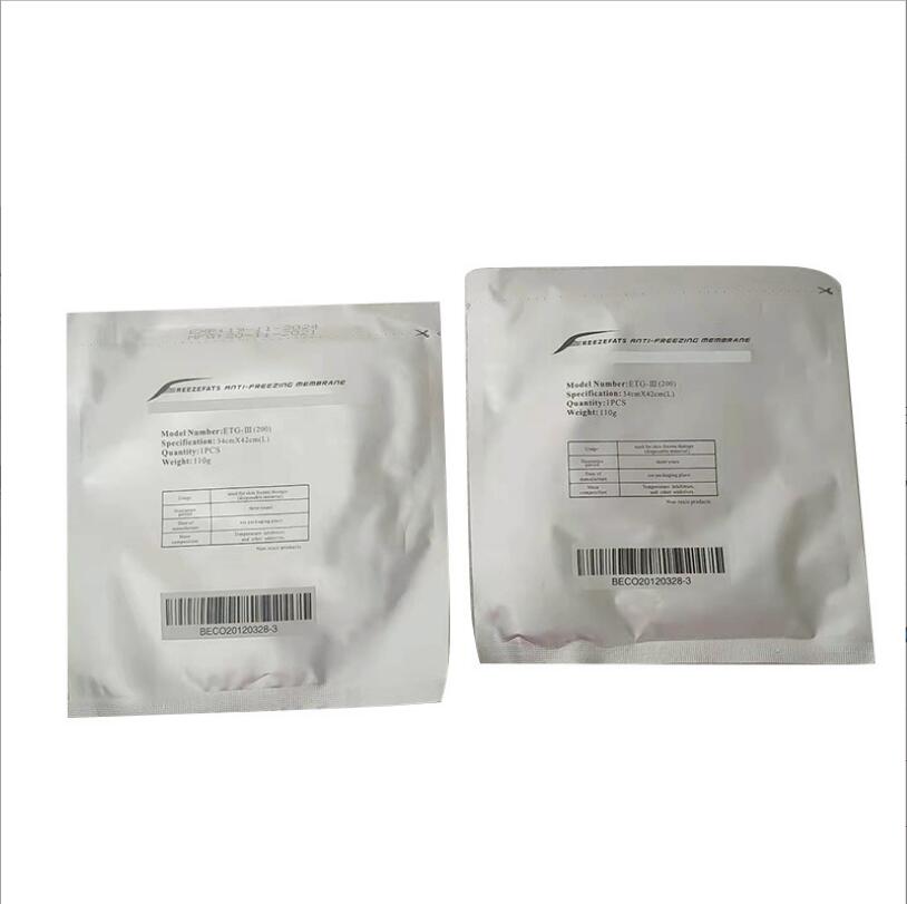 New arrive Fat Freezing Slimming Machine Anti-freezing Membrane Cooling Antifreeze Membrane CE 70g 60g 110g Antifrezee Membranes For Cryotherapy Machi