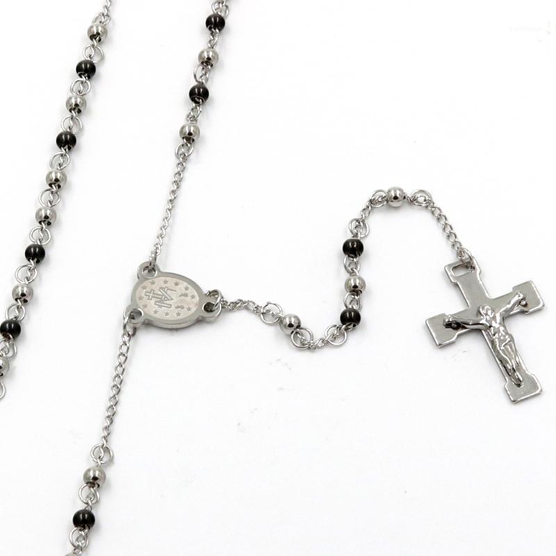 1 Mens Womens Chain Bead Rosary Cross Pendant Necklace Stainless Steel Virgin Mary Christ Cross Jesus Women Pendant Wholesale1
1 Mens Womens Chain Bead Rosary Cross Pendant Necklace Stainless Steel Virgin Mary Christ Cross Jesus Women Pendant Wholesale1
