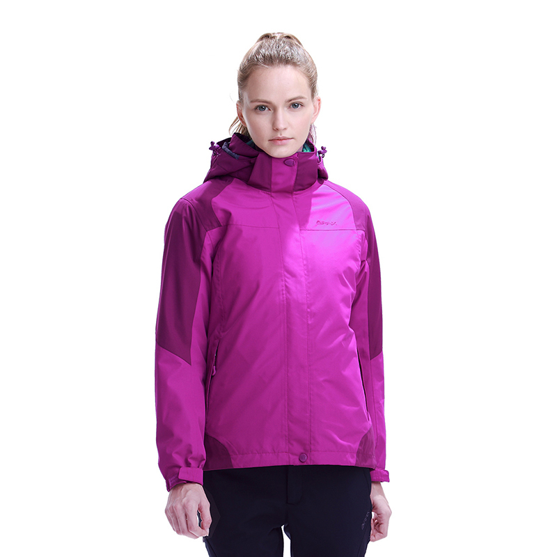 Rax Hiking Jackets Men Waterproof Windproof Warm Hiking Jackets Winter Outdoor Camping Jackets Women Thermal Coat 43-1A058 201128