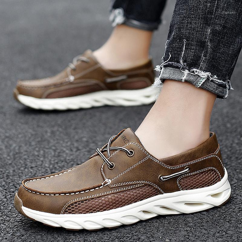 Summer New Breathable Microfiber Men's Casual Shoes Lightweight Plus Size Men shoes Outdoor Walking Sneakers Business1, Brown10001
Summer New Breathable Microfiber Men's Casual Shoes Lightweight Plus Size Men shoes Outdoor Walking Sneakers Business1, Brown10001