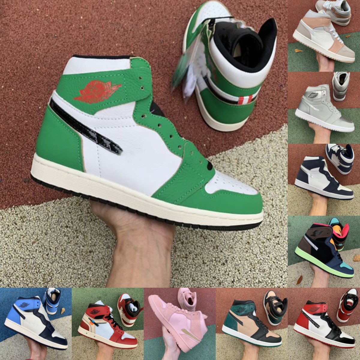 NEW High Bio Hack Travis Scotts Pine Green 1s Jumpman 1 Mens Women Basketball Shoes Court Purple Obsidian Smoke Grey UNC Sports Outdoor Shoe, White;red
NEW High Bio Hack Travis Scotts Pine Green 1s Jumpman 1 Mens Women Basketball Shoes Court Purple Obsidian Smoke Grey UNC Sports Outdoor Shoe, White;red